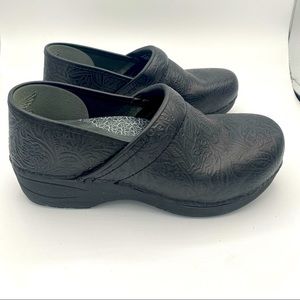 Dansko Black Clogs size 39.